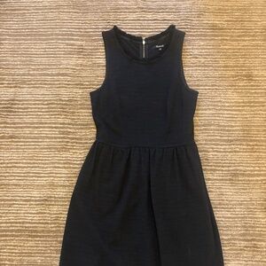 Madewell XS Black Sleeveless Dress